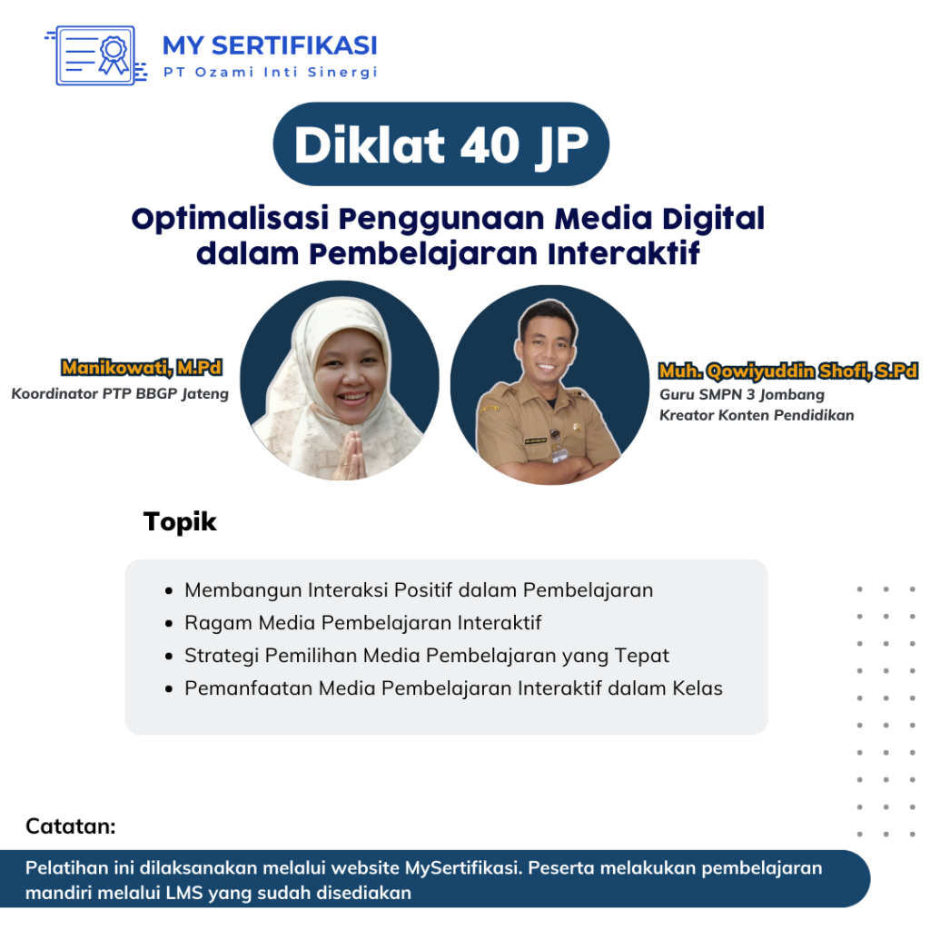 Optimalisasi Penggunaan Media Digital Dalam Pembelajaran