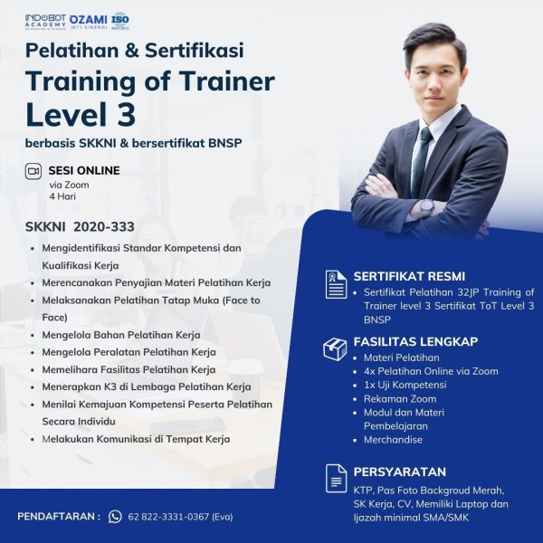 Pelatihan & Sertifikasi Training Of Trainer - MySertifikasi