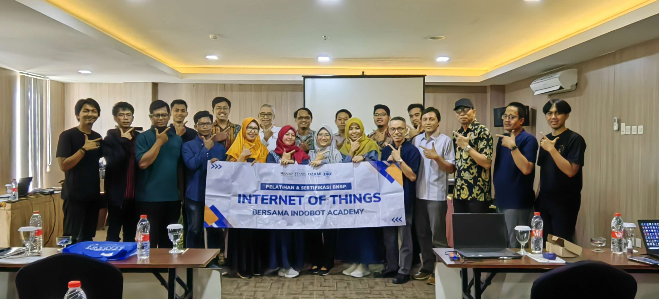 MySertifikasi Gelar Sertifikasi BNSP Internet of Things Bersama 20 Peserta di Yogyakarta