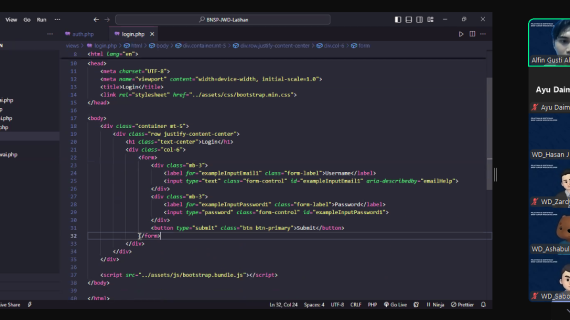 Pelatihan Sertifikasi Junior Web Developer Batch 2