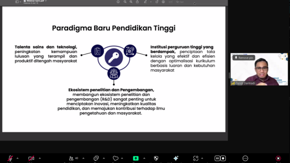 Webinar Karir Dosen: Membangun Masa Depan Akademik yang Cemerlang