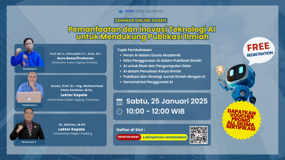 Optimalkan Karir dengan Mengikuti Seminar Online Dosen!