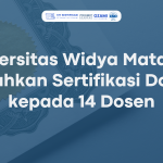 UWM Serahkan Sertifikasi Dosen kepada 14 Dosen