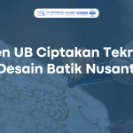 Dosen UB Ciptakan Teknologi AI Desain Batik Nusantara