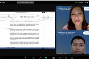 Pelaksanaan Pelatihan Multimedia Madya dan Sertifikasi