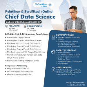 Pelatihan & Sertifikasi Chief Data Science