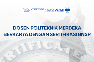 Dosen Politeknik Merdeka Berkarya dengan Sertifikasi BNSP