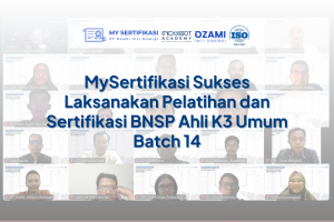 MySertifikasi Sukses Laksanakan Pelatihan dan Sertifikasi BNSP Ahli K3 Umum Batch 14