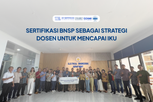 Sertifikasi BNSP Sebagai Strategi Dosen Untuk Mencapai IKU