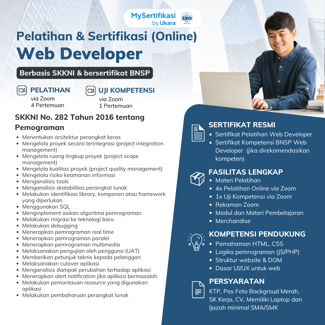 Pelatihan & Sertifikasi Web Developer